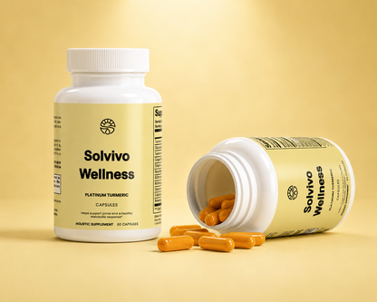 Solvivo Wellness' Aureva Turmeric + Free Ebook + Free Delivery